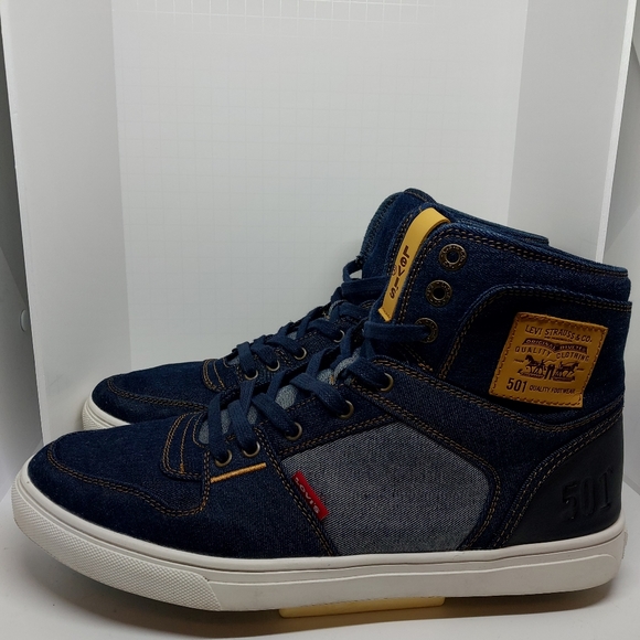 LEVIS HIGH TOP SNEAKERS - Picture 3 of 4